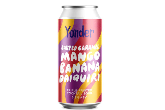 Yonder – Salted Caramel Mango Banana Daiquiri Sour|6.9| 440ml Can