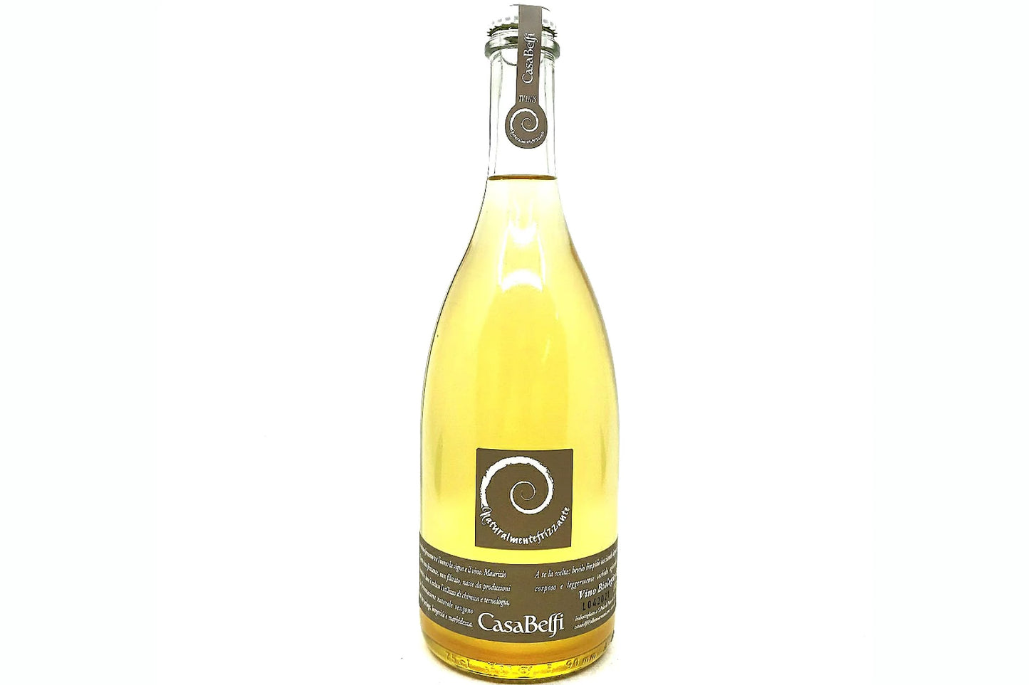 Casa Belfi Bianco Bio Frizzante(Low Sulphur , Natural) | 10.5%| 750ml