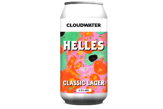 Cloudwater Helles Classic Lager | 4.5% | 440ml Can