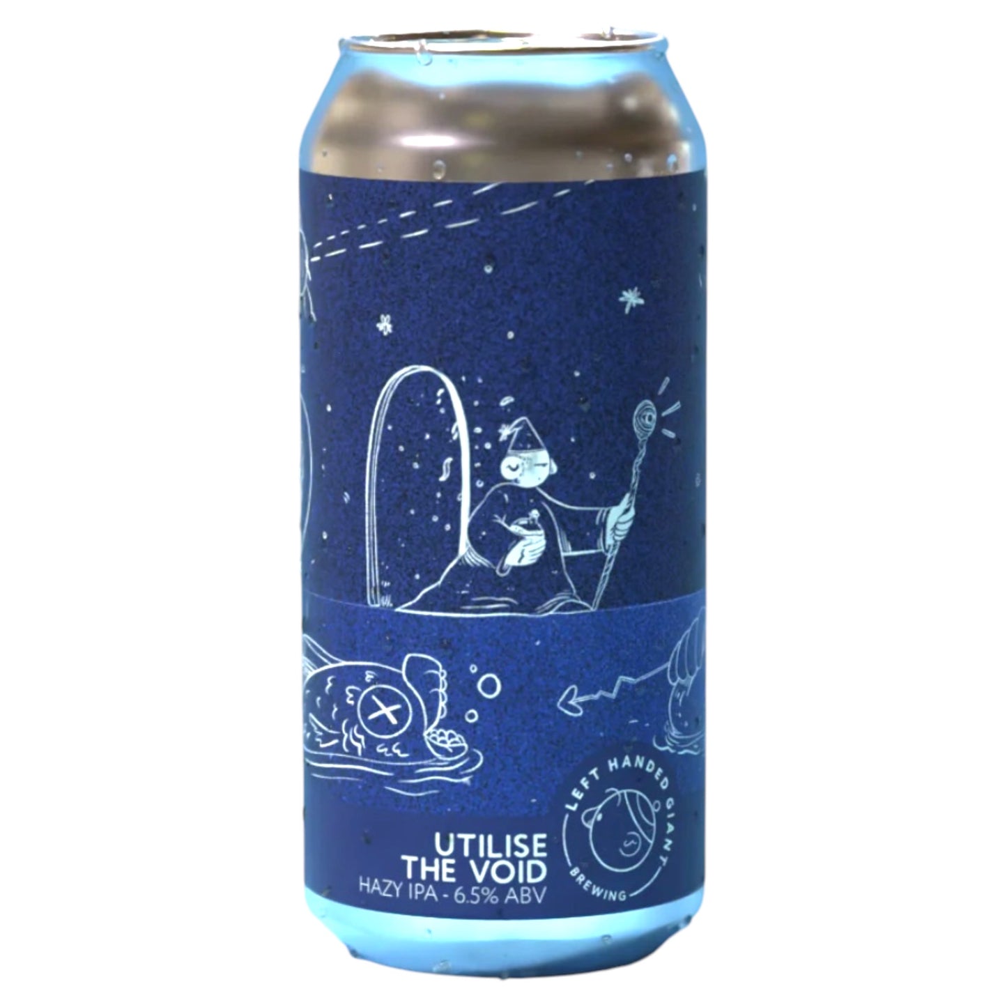 Left Handed Giant  Utilise The Void Hazy IPA -6.5%-440ml CAN