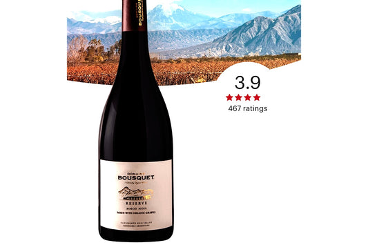 Domaine Bousquet Reserve Pinot Noir (Organic) | 2019 | 14.5% | 75cl