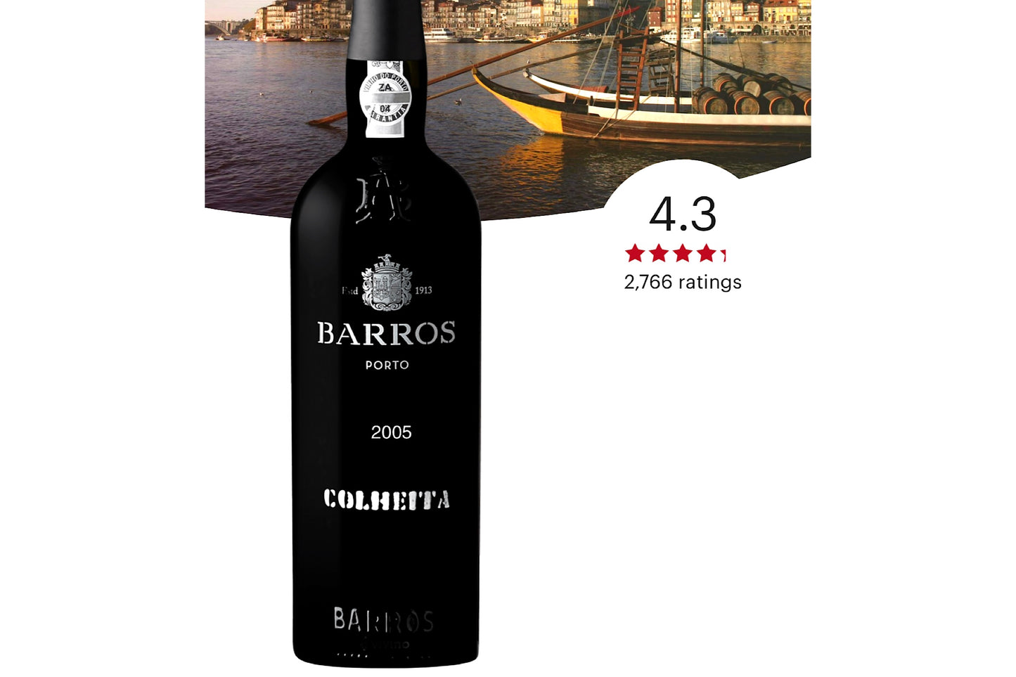 Barros Colheita Port, Douro |20%|  2005 |75cl
