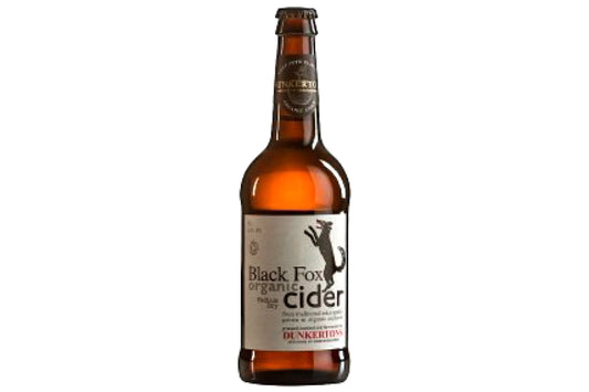 Dunkertons Black Fox Cider Organic Med-Dry |7%|  50cl