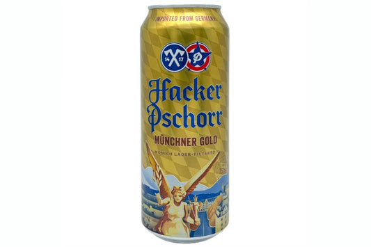Hacker-Pschorr Munchener Gold Lager | 5.5% | 500ml Can