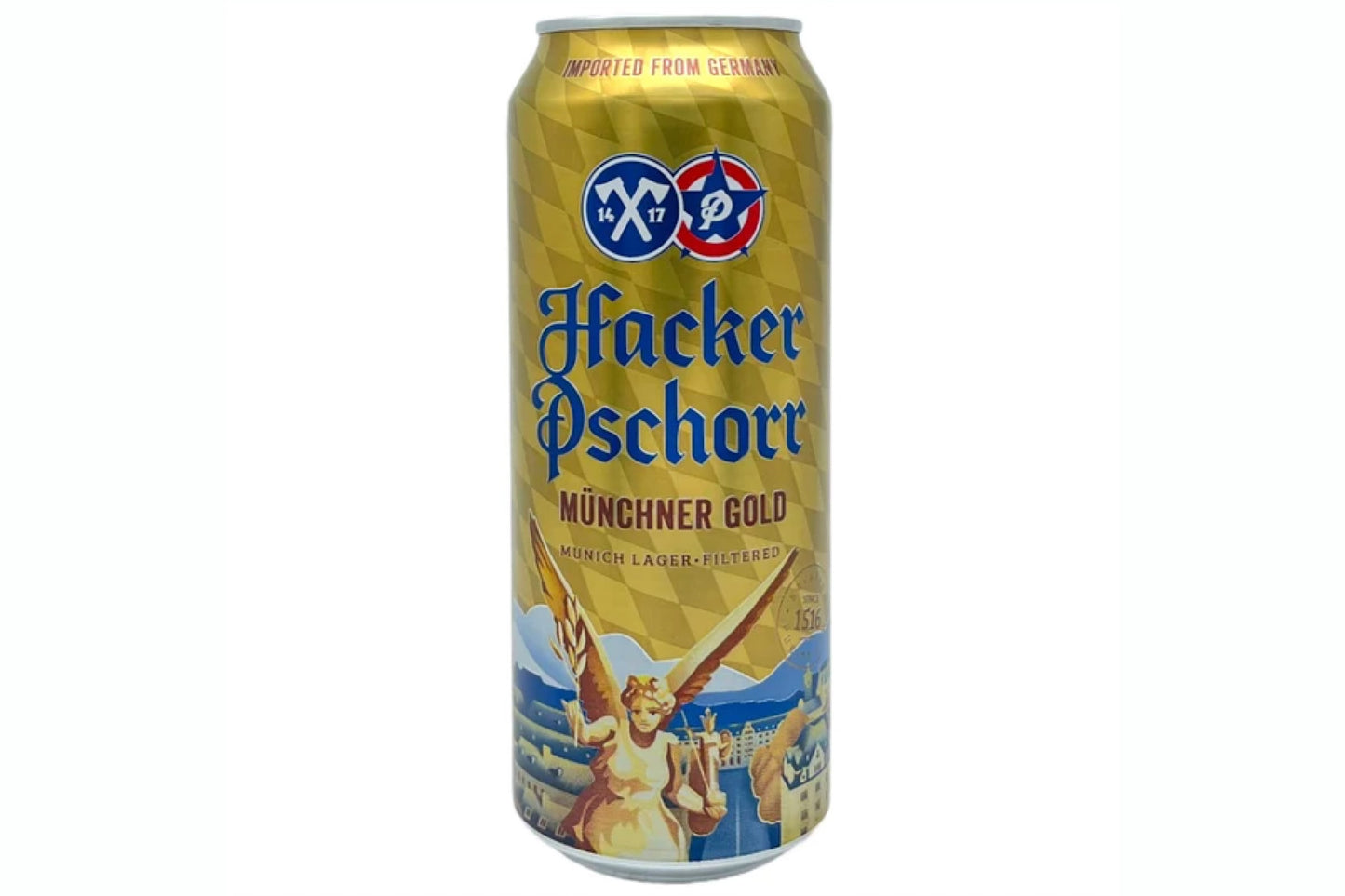 Hacker-Pschorr Munchener Gold Lager | 5.5% | 500ml Can