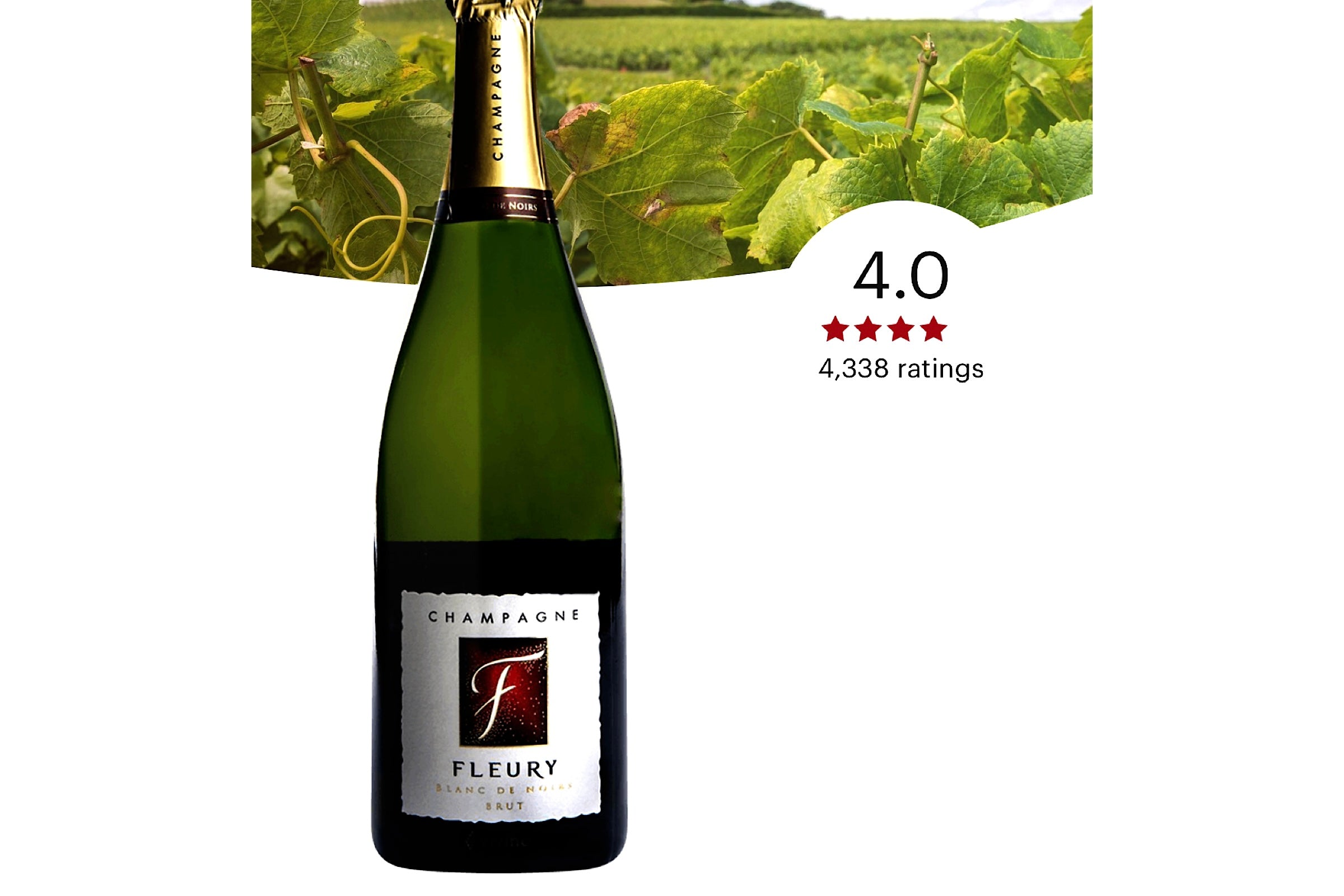 Champagne Fleury Blanc de Noirs Natural Organic Low Sulphur